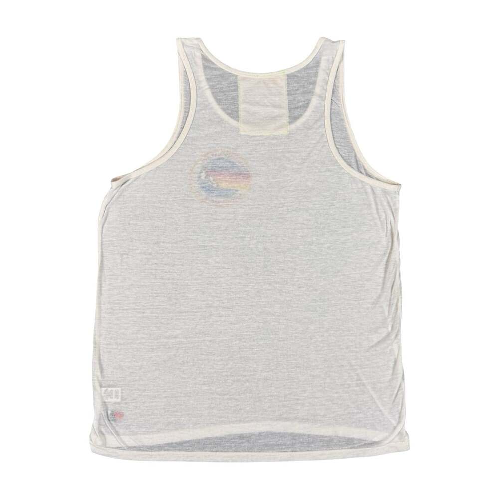 Aviator Nation Laguna Beach CA Graphic Print Tank Top Scoop Neck White XXL - Picture 2 of 10